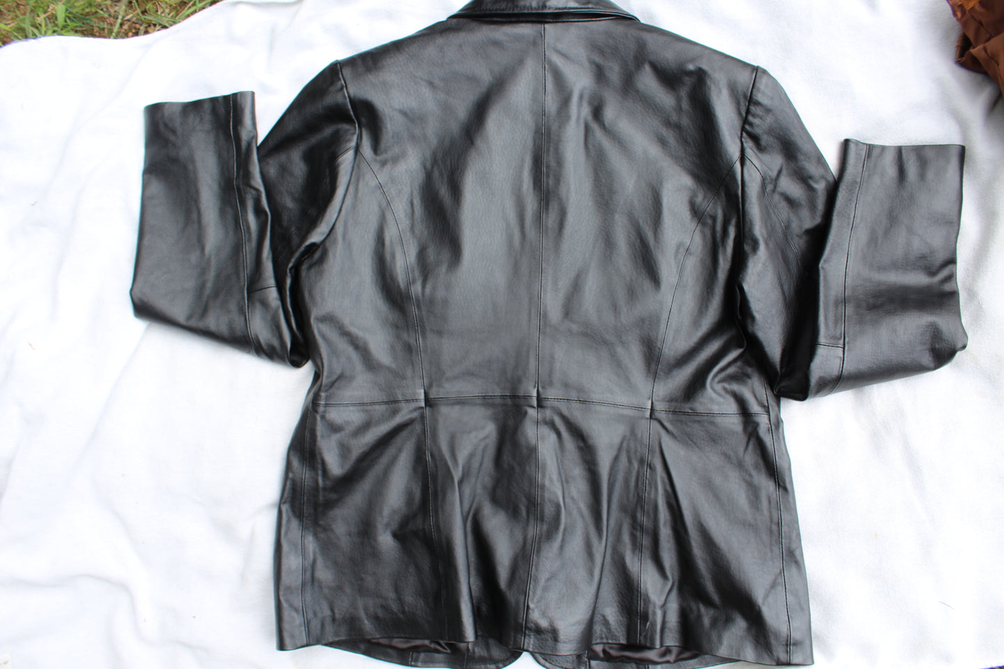 90s Metrostyle Genuine Leather Jacket