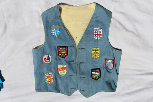 Handstitched Canada Vest